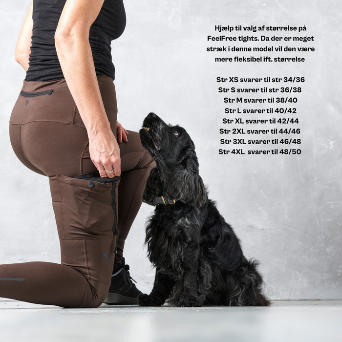FeelFree Dog Walker Tights | Bison | Coco