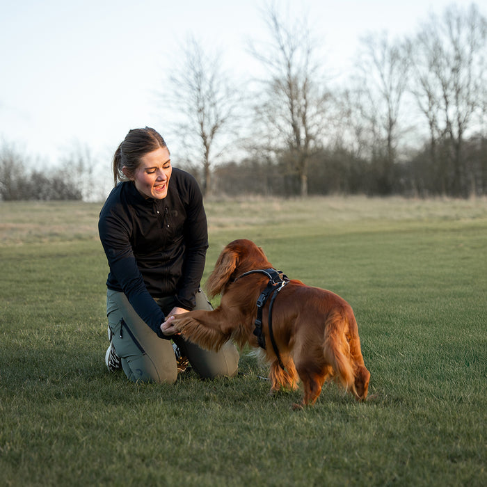 FeelFree Dog Walker Zip Jacket | Sort | Musli