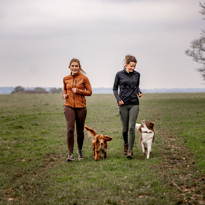 FeelFree Dog Walker Zip Jacket | Sort | Musli