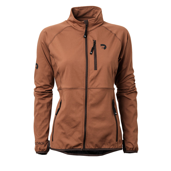 FeelFree Dog Walker Zip Jacket | Caramel | Emma