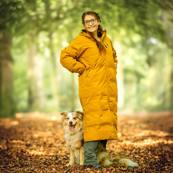 KeepDry Frakke | Mustard | Dorthea