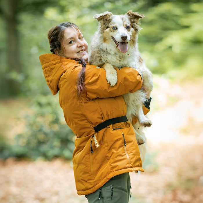 KeepDry Overgangsjakke 2.0 | Mustard | Splinter