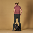 FeelFree Dog Walker Zip T-shirt I Rosewood I Sammy