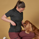 FeelFree Dog Walker Zip T-shirt I Sort I Zoey