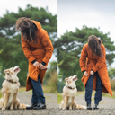 Long KeepDry Dog Walker Women Coat 2.0  I Tawney I Alba