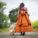 Long KeepDry Dog Walker Women Coat 2.0  I Tawney I Alba