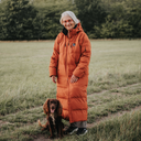 Long KeepDry Dog Walker Women Coat 2.0  I Tawney I Alba