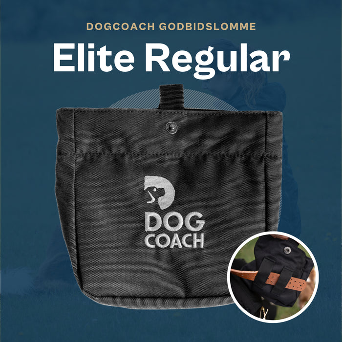 DogCoach Godbidslomme | Elite | Regular | Sort | Guinness