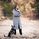 Long KeepDry Dog Walker Men’s Coat 2.0 I Warm Grey I Dina