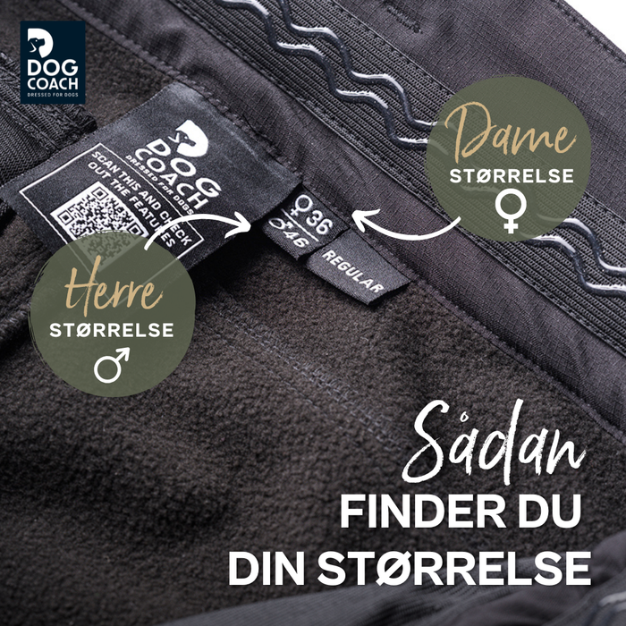 Hundelufterbukser 3.0 | Vinter | Sort | Kort | Charlie