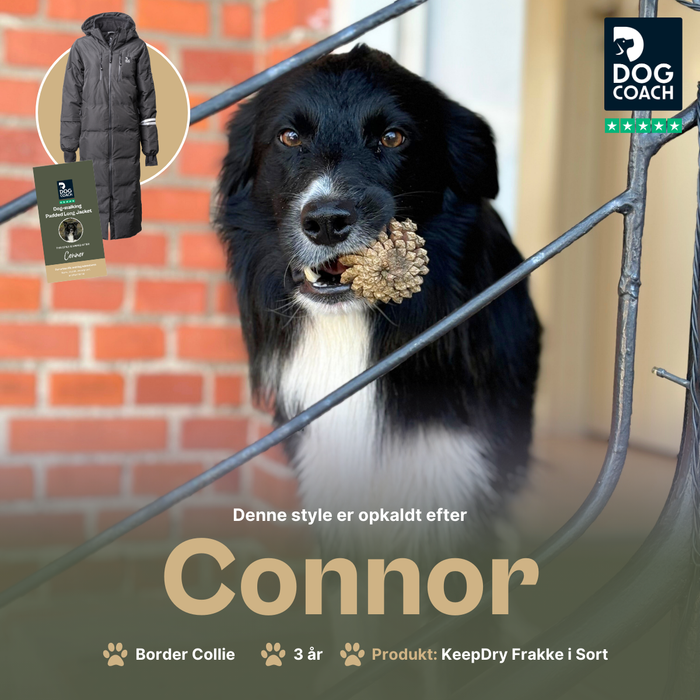KeepDry Frakke | Sort | Connor