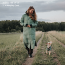 Long KeepDry Dog Walker Women Coat 2.0  I Forest I Nimo