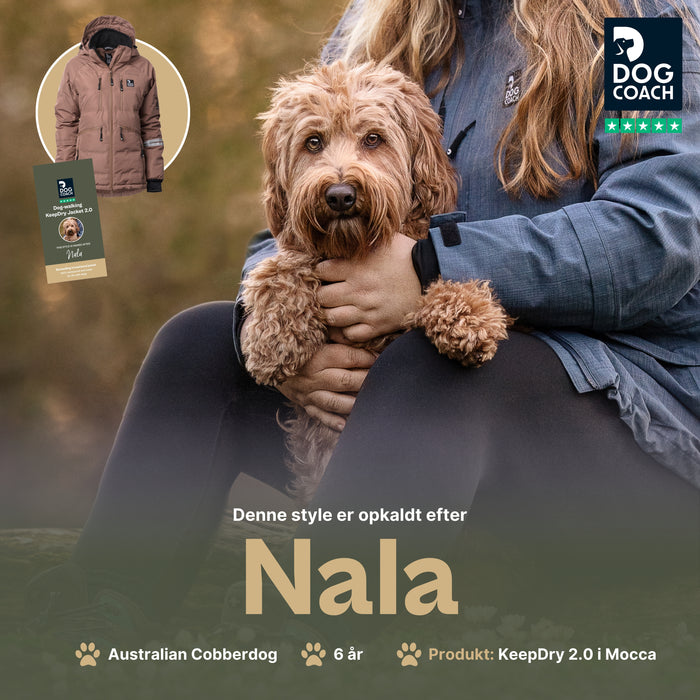 KeepDry Overgangsjakke 2.0 | Mocca | Nala