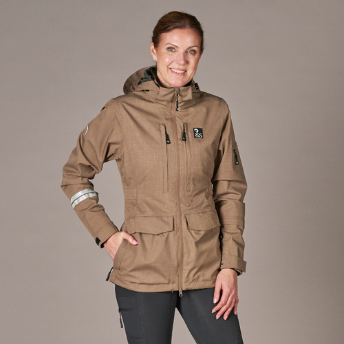 Pack&Carry Shell Jacket 2.0 | Mocca | OkiDoki