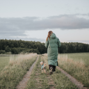 Long KeepDry Dog Walker Women Coat 2.0  I Forest I Nimo