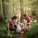 FeelFree Dog Walker Zip T-shirt I Rosewood I Sammy
