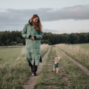 Long KeepDry Dog Walker Women Coat 2.0  I Forest I Nimo