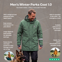 Winter Parka Men’s Jacket 1.0 I Forest I Spot