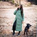 Long KeepDry Dog Walker Women Coat 2.0  I Forest I Nimo