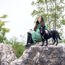 Long KeepDry Dog Walker Women Coat 2.0  I Forest I Nimo