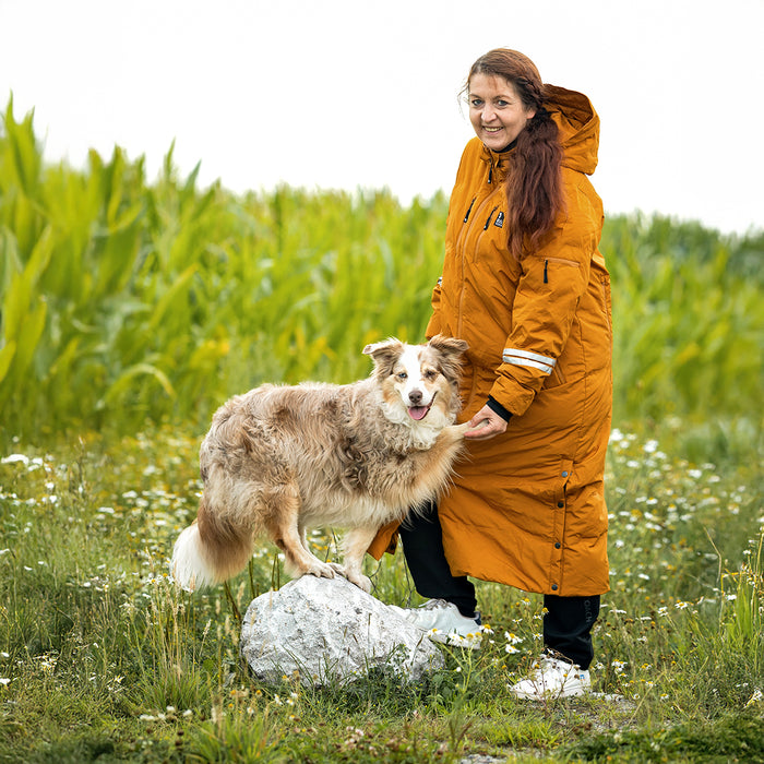 KeepDry Frakke | Mustard | Dorthea