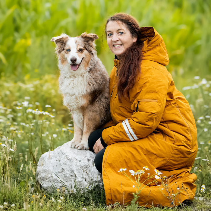 KeepDry Frakke | Mustard | Dorthea