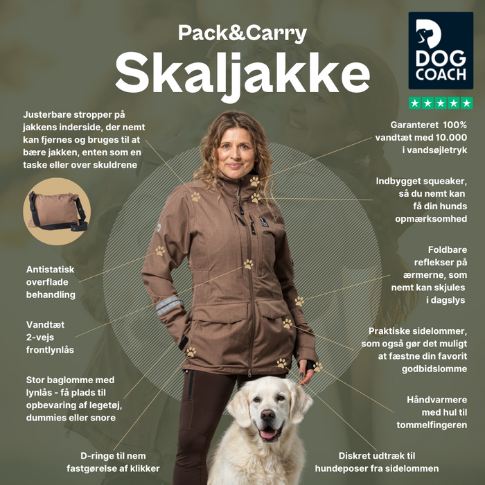 Pack&Carry Skaljakke | Caramel | Lee