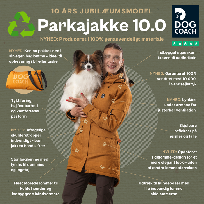 Parkajakke 10.0 | Rosso | Mira