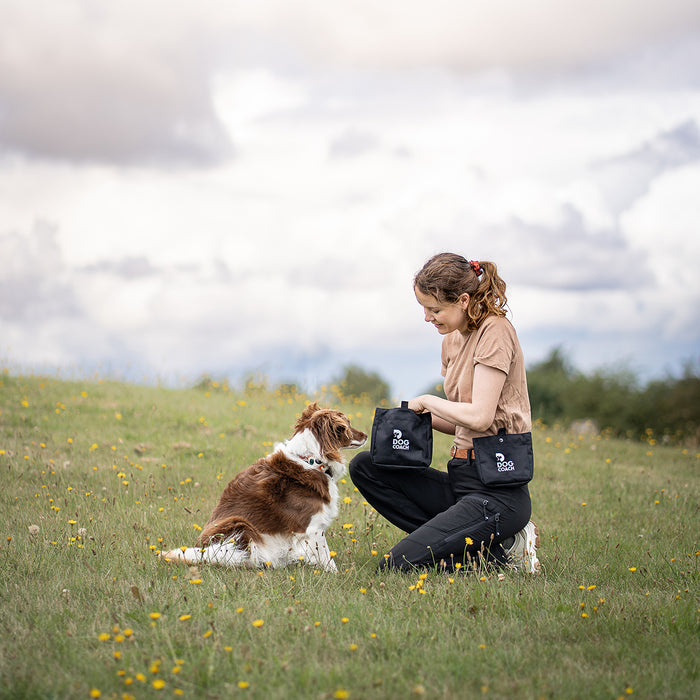 DogCoach Godbidslomme | Elite | XL | Sort | Perro
