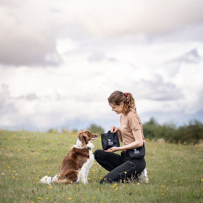 DogCoach Godbidslomme | Elite | XL | Sort | Perro