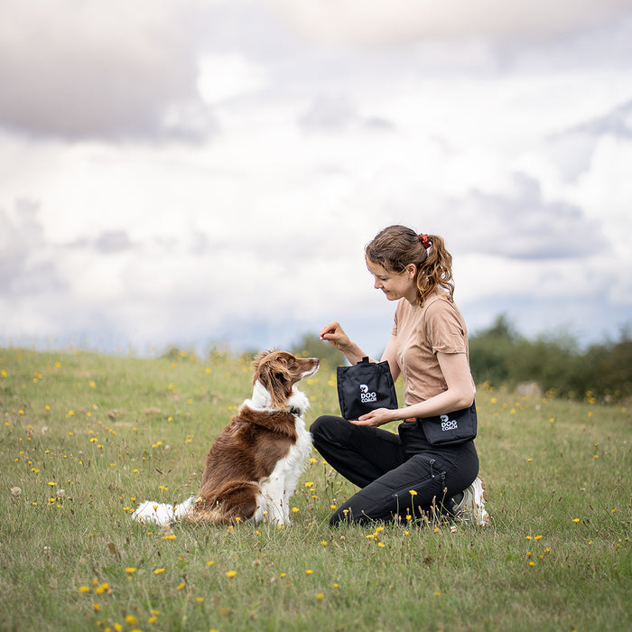 DogCoach Godbidslomme | Elite | XL | Sort | Perro