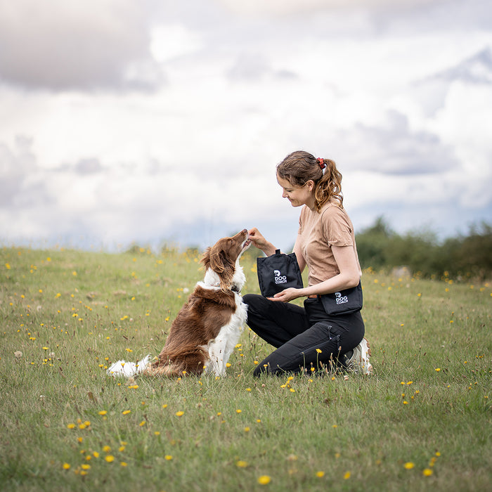 DogCoach Godbidslomme | Elite | XL | Sort | Perro