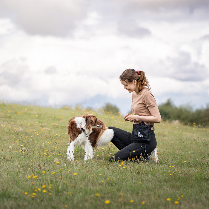 DogCoach Godbidslomme | Elite | XL | Sort | Perro
