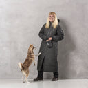 Long KeepDry Dog Walker Coat | Black | Conner