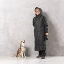 Long KeepDry Dog Walker Coat | Black | Conner