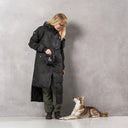 Long KeepDry Dog Walker Coat | Black | Conner