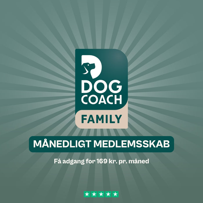 Dogcoach Family - Medlemskab Månedlig