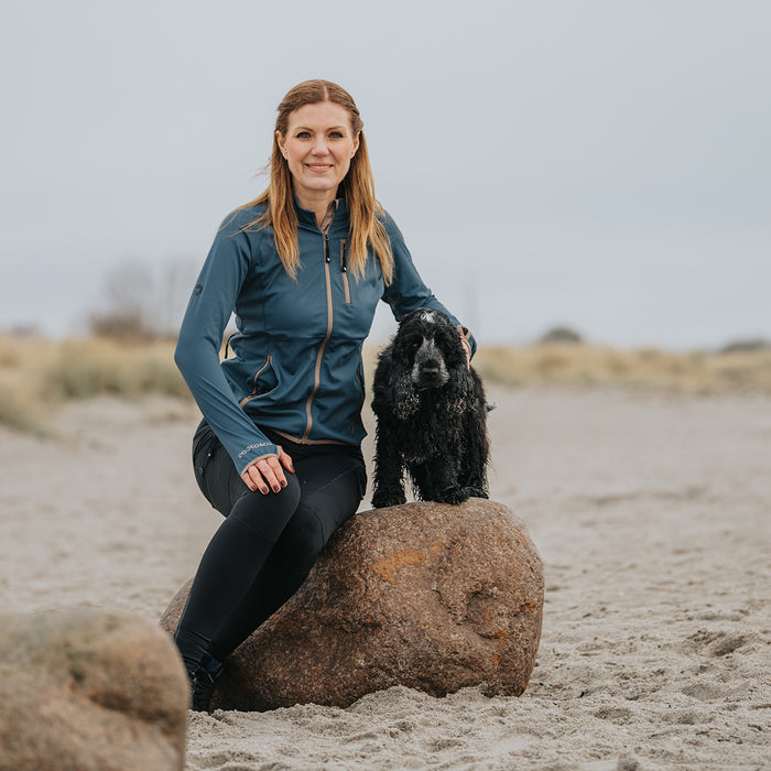 FeelFree Dog Walker Tights | Sort | Ruby
