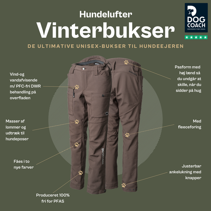 Hundelufterbukser 2.0 | Vinter | Bison | Regular | Hiro