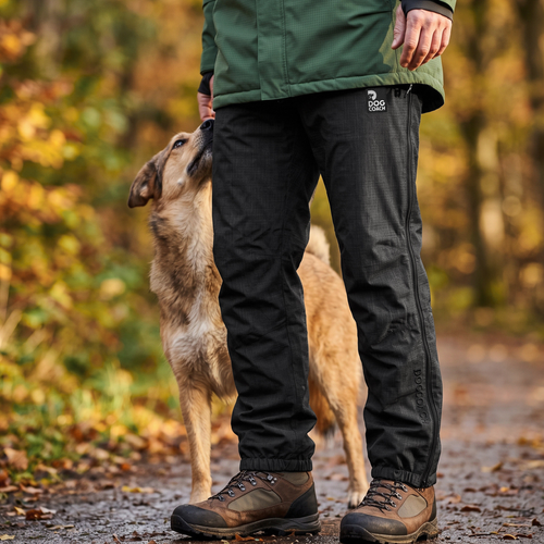 Unisex Winter Parka Zip Pants I Sort I Normal længde I Choci I Herre