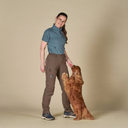 Unisex 2-in-1 Zip-Off Skalbukser I Bison I Kort længde I Leia