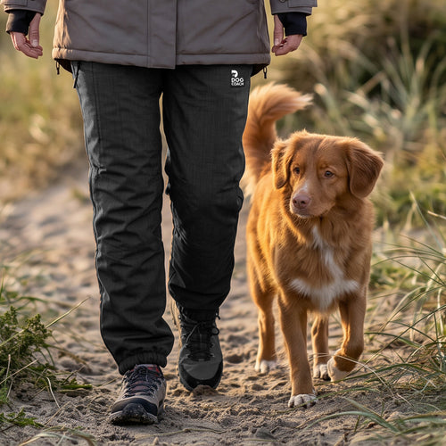 Unisex Winter Parka Zip Pants I Sort I Ekstra længde I Loke