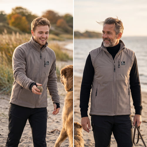 Unisex Allround Zip Shirt  I Duffy I Denver I Herre