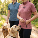 FeelFree Dog Walker Zip T-shirt I Rosewood I Sammy