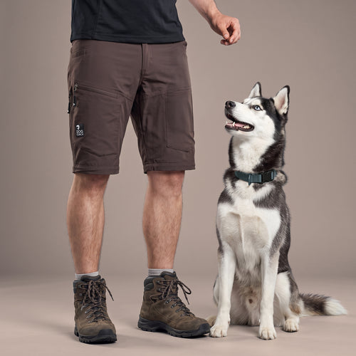 Unisex 2-in-1 Zip-Off Skalbukser I Bison I Normal længde I Benji I Mand